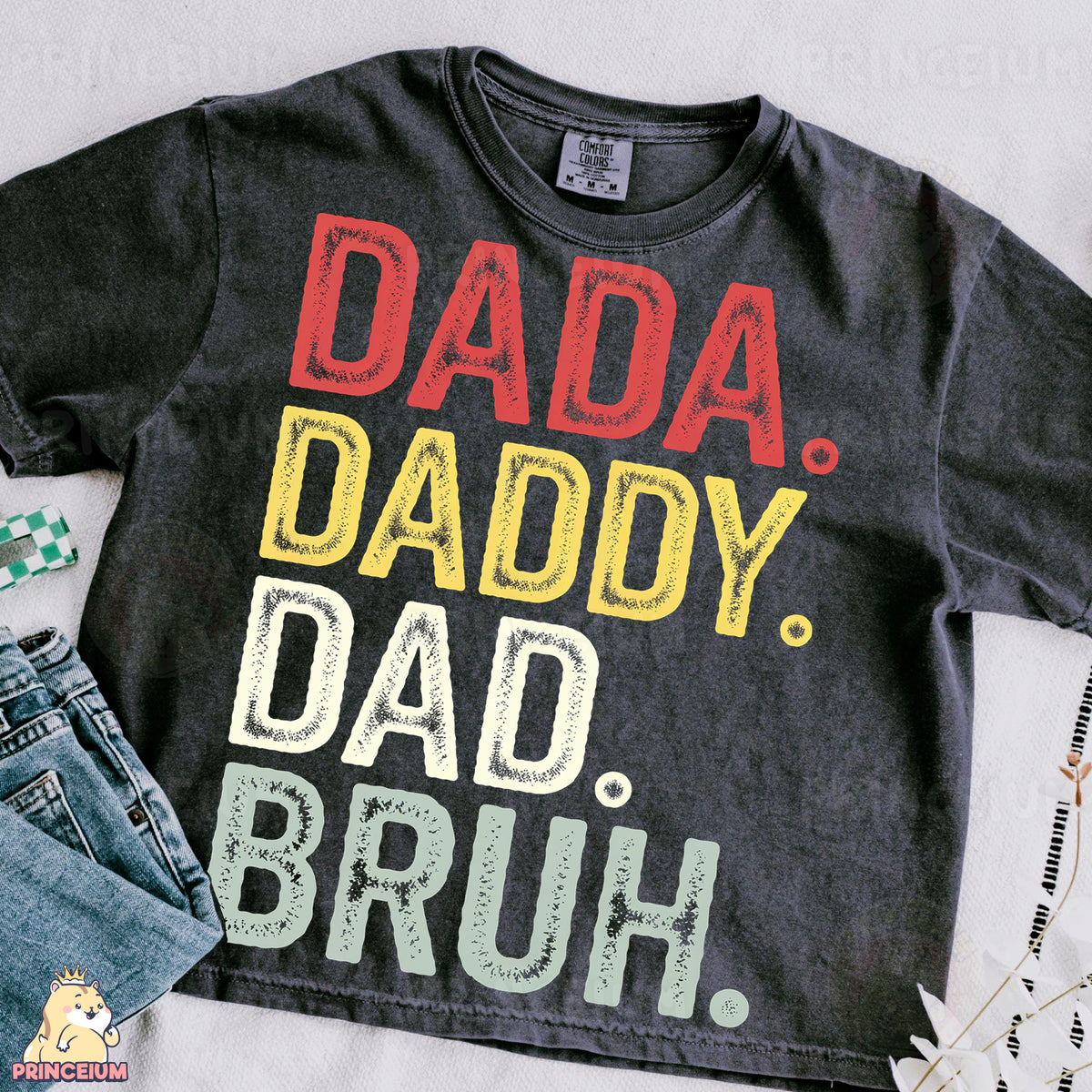 a father's day t - shirt with the words dad and dad's