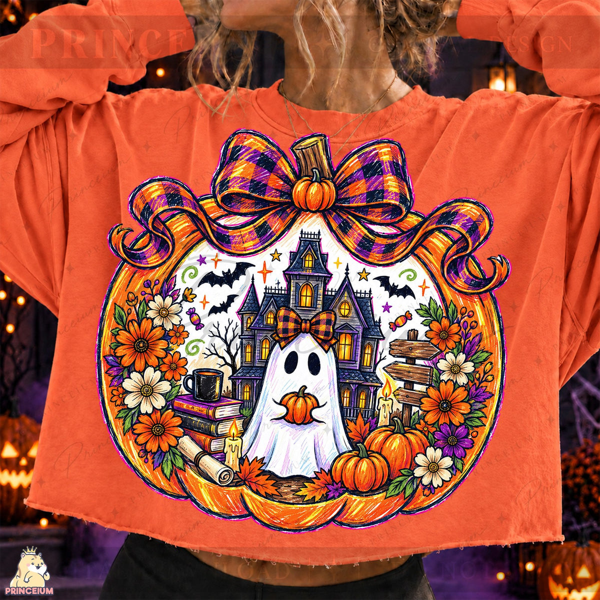 Pumpkin Ghost Haunted House