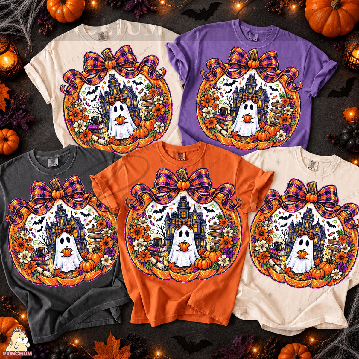Pumpkin Ghost Haunted House