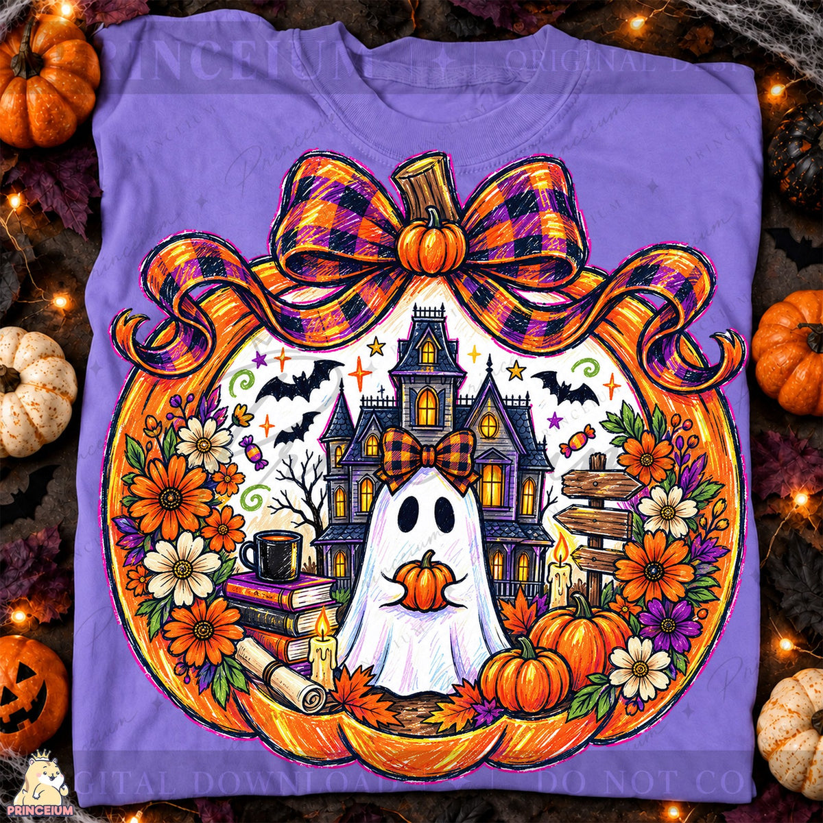 Pumpkin Ghost Haunted House