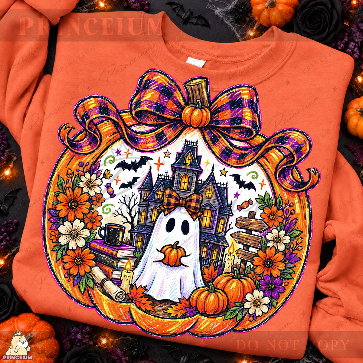 Pumpkin Ghost Haunted House