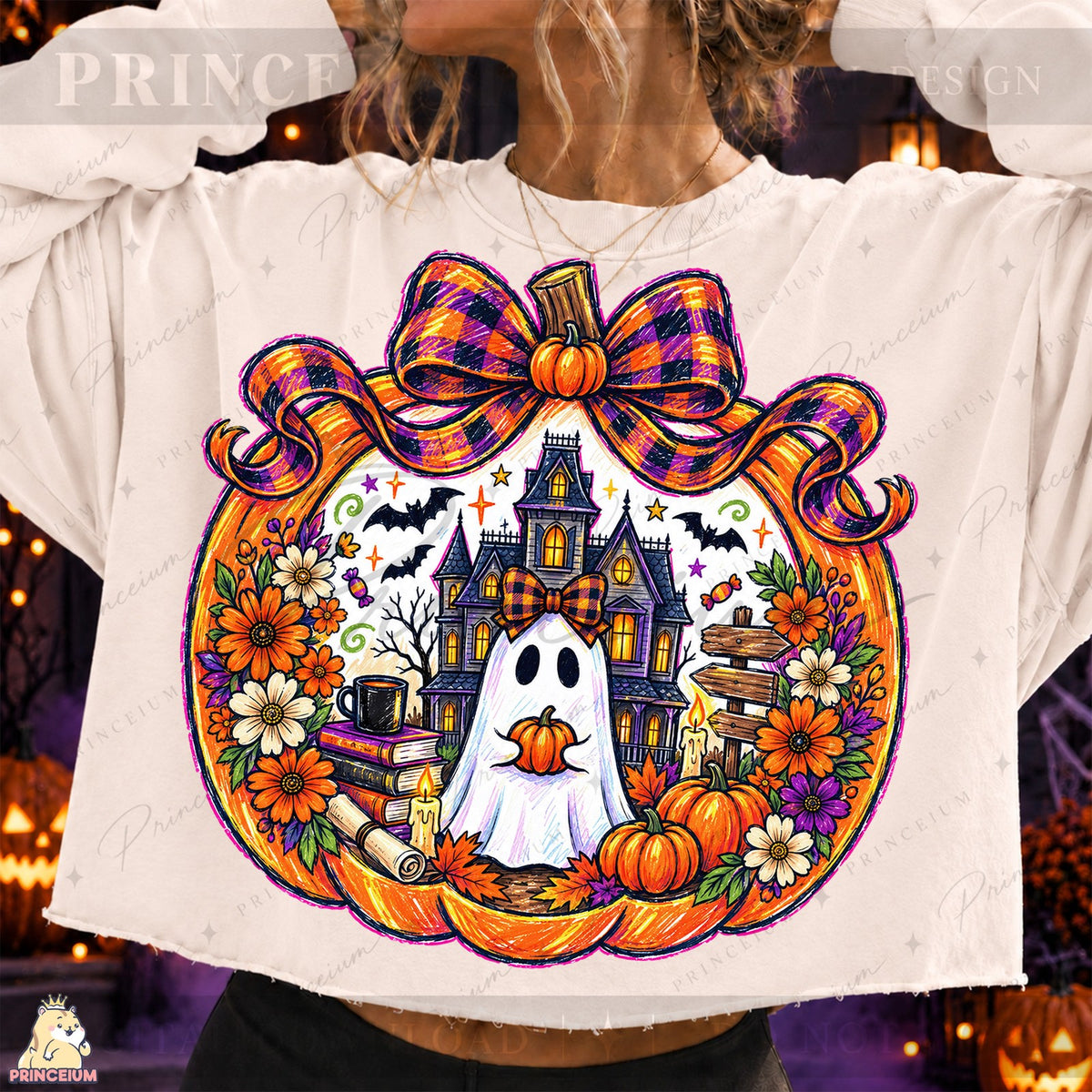 Pumpkin Ghost Haunted House