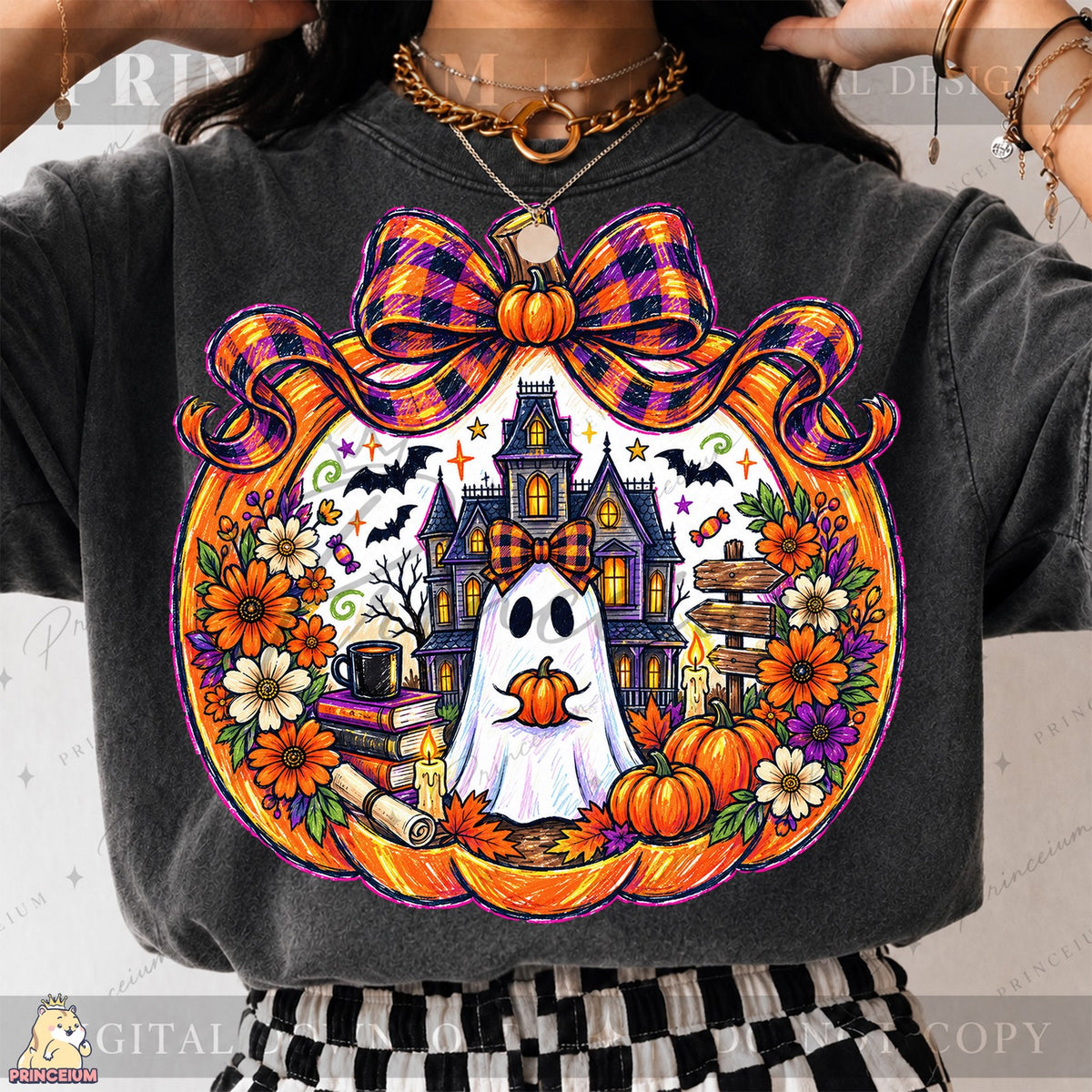 Pumpkin Ghost Haunted House