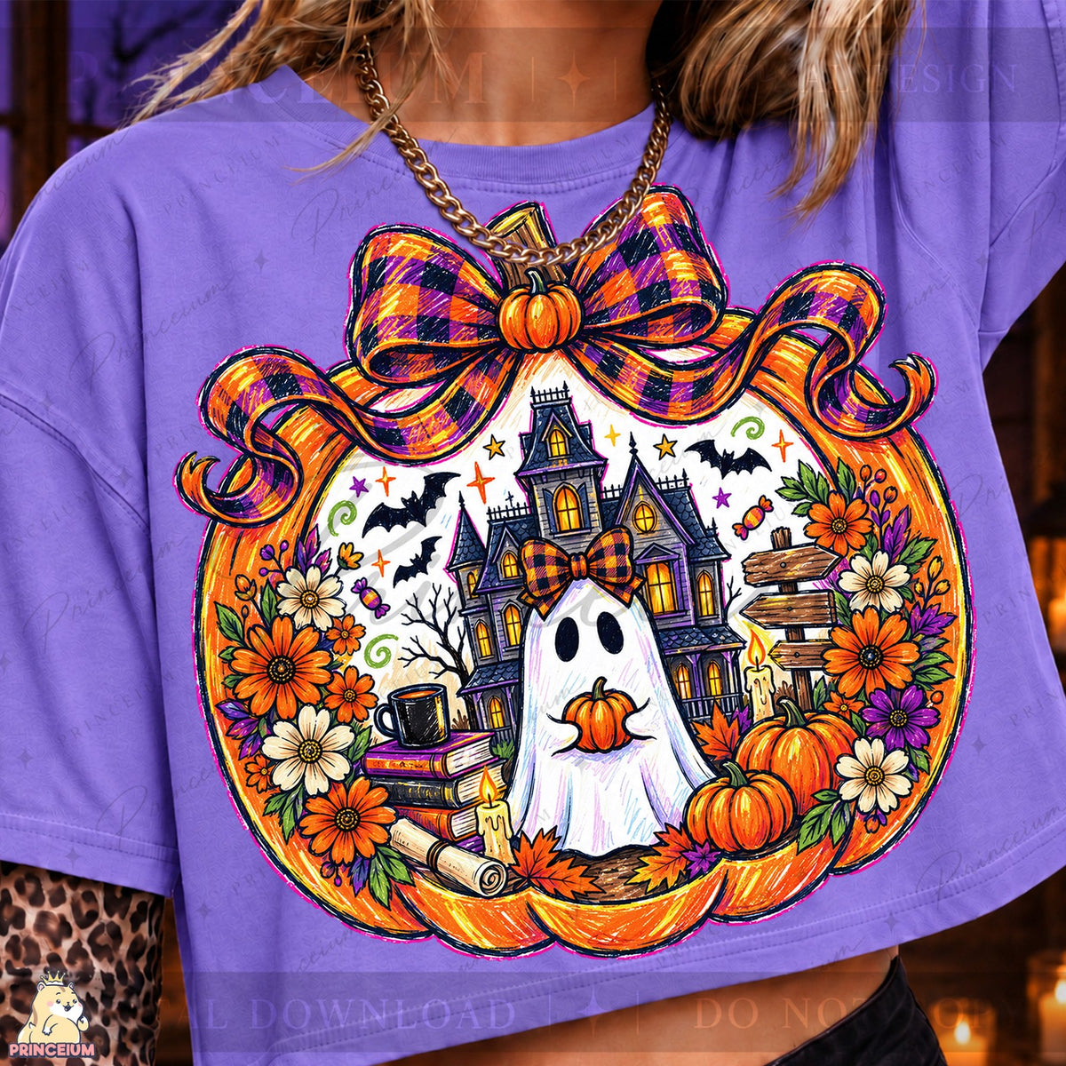 Pumpkin Ghost Haunted House