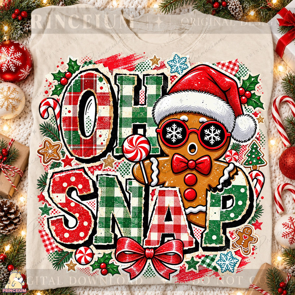 Oh Snap Gingerbread Man