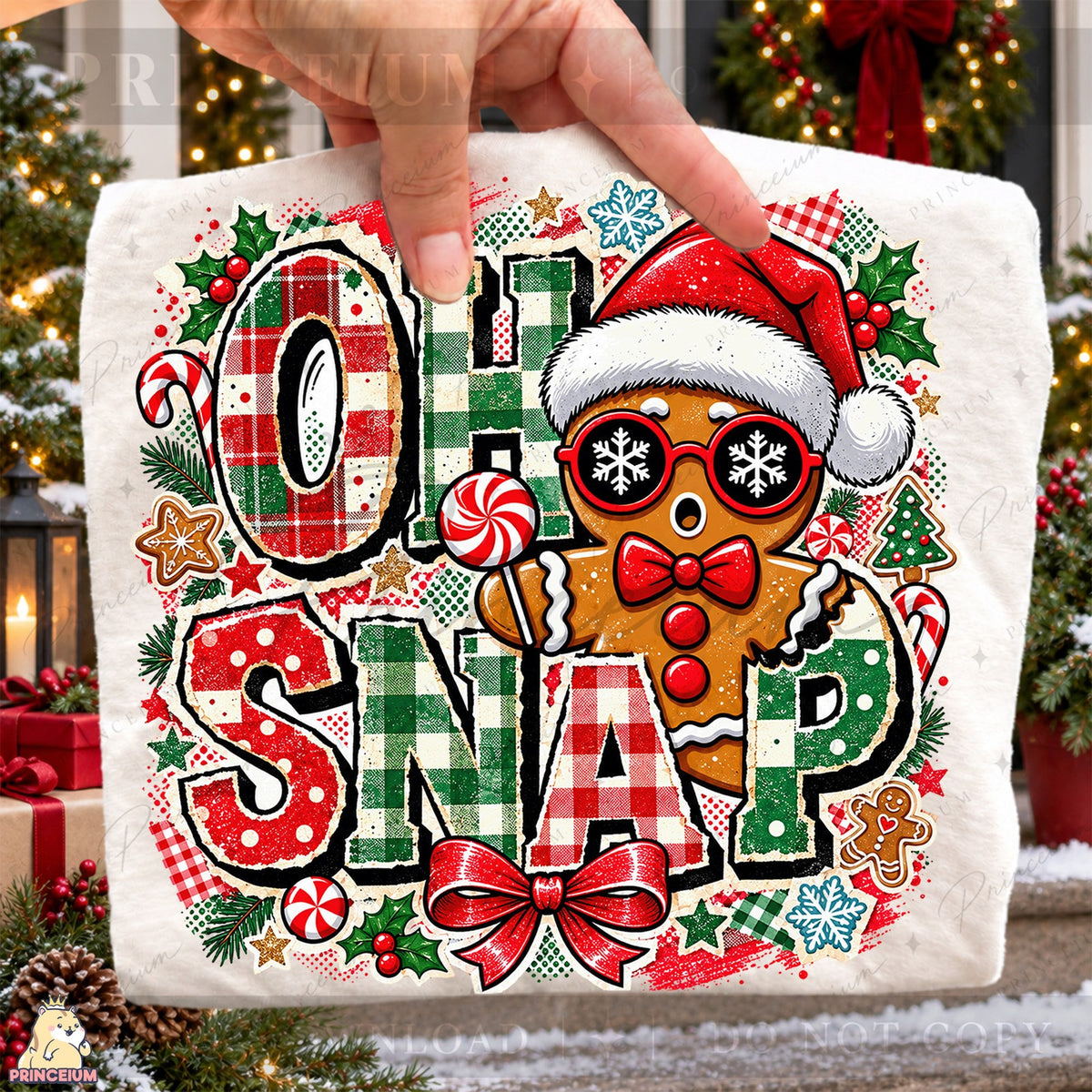 Oh Snap Gingerbread Man