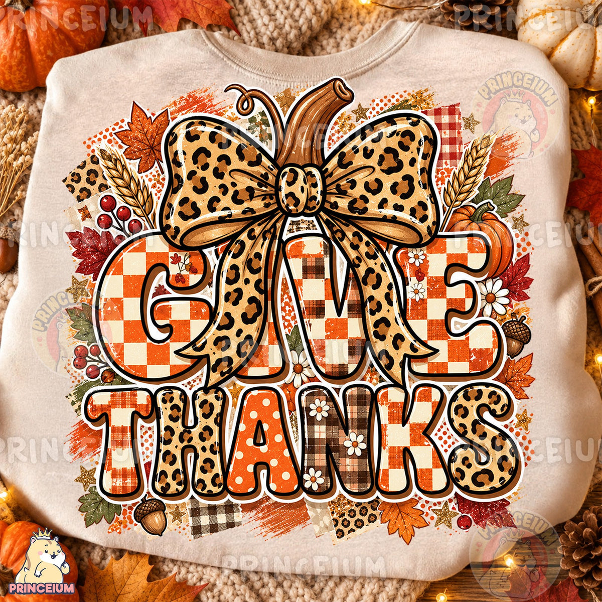 Leopard Bow Give Thanks