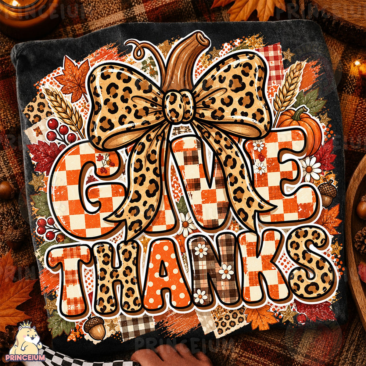 Leopard Bow Give Thanks