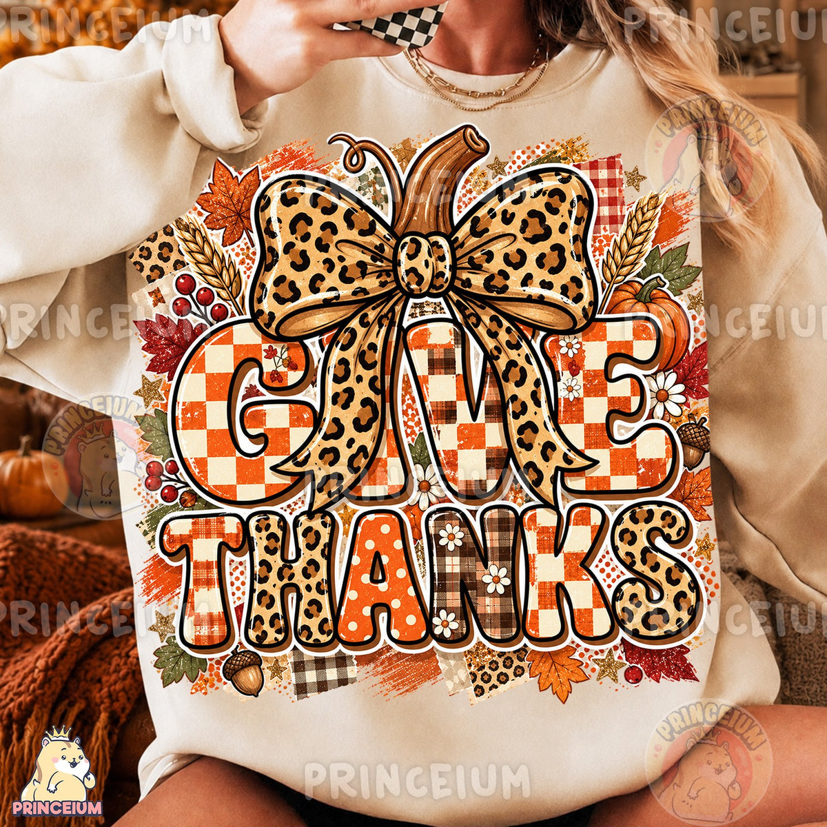 Leopard Bow Give Thanks