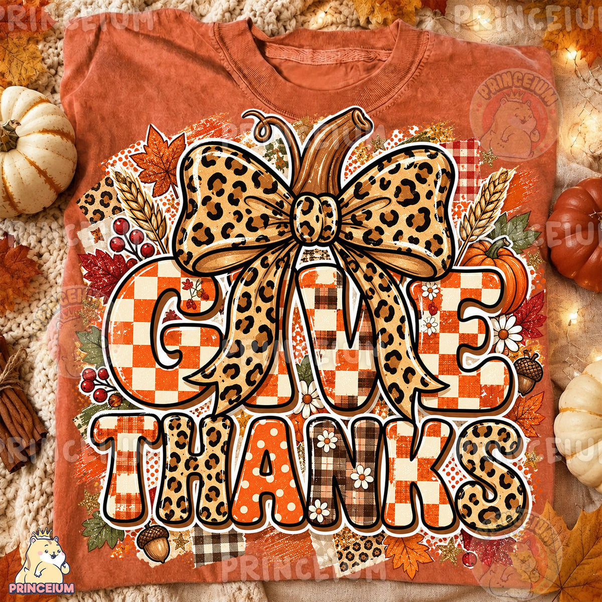 Leopard Bow Give Thanks