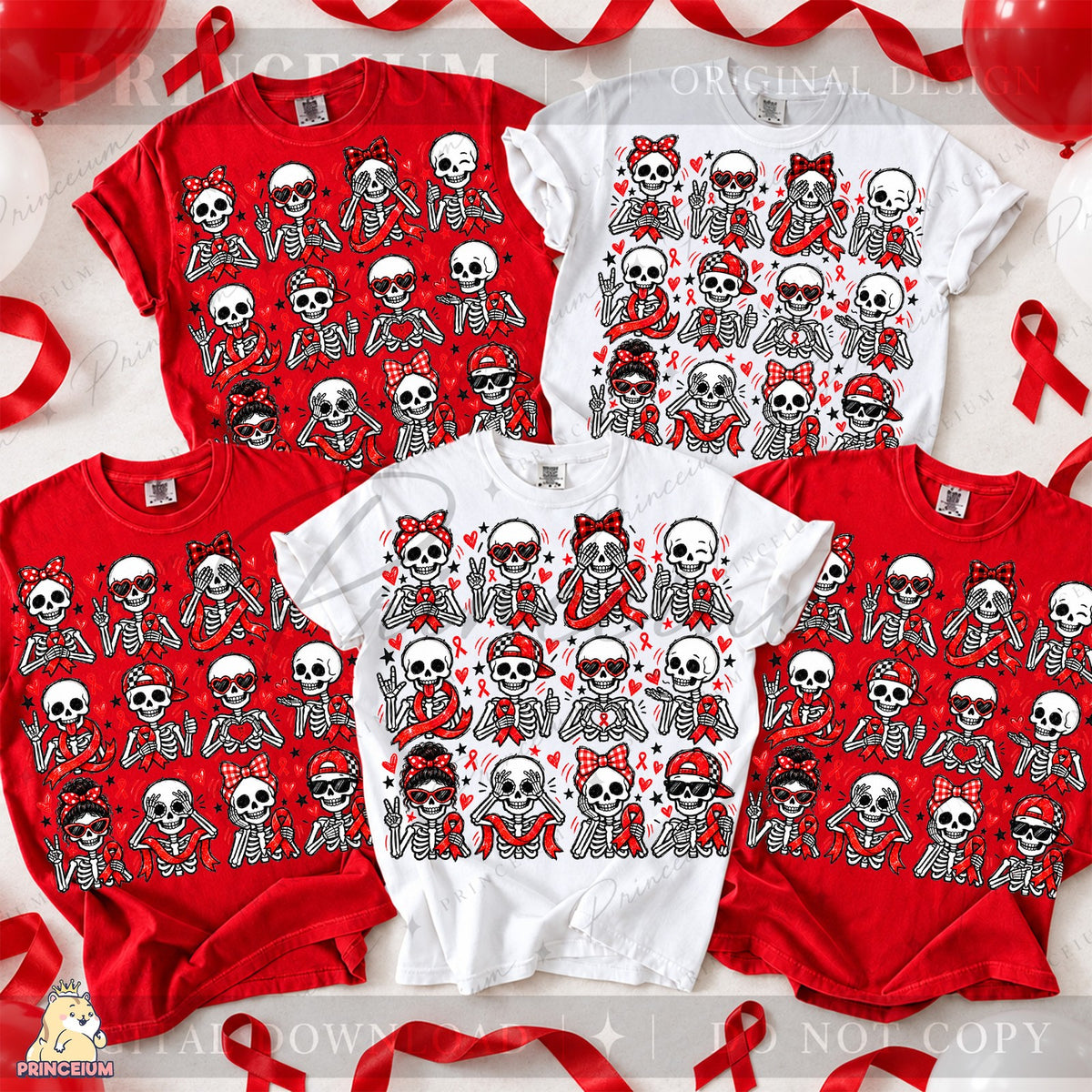 Red Ribbon Skeleton Squad