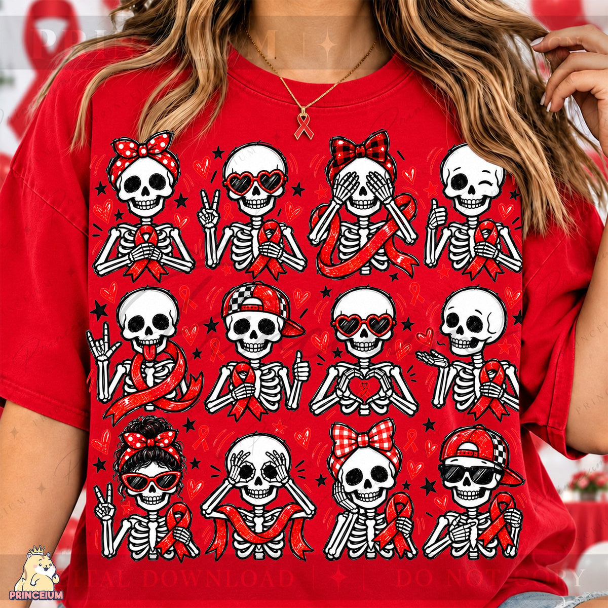 Red Ribbon Skeleton Squad