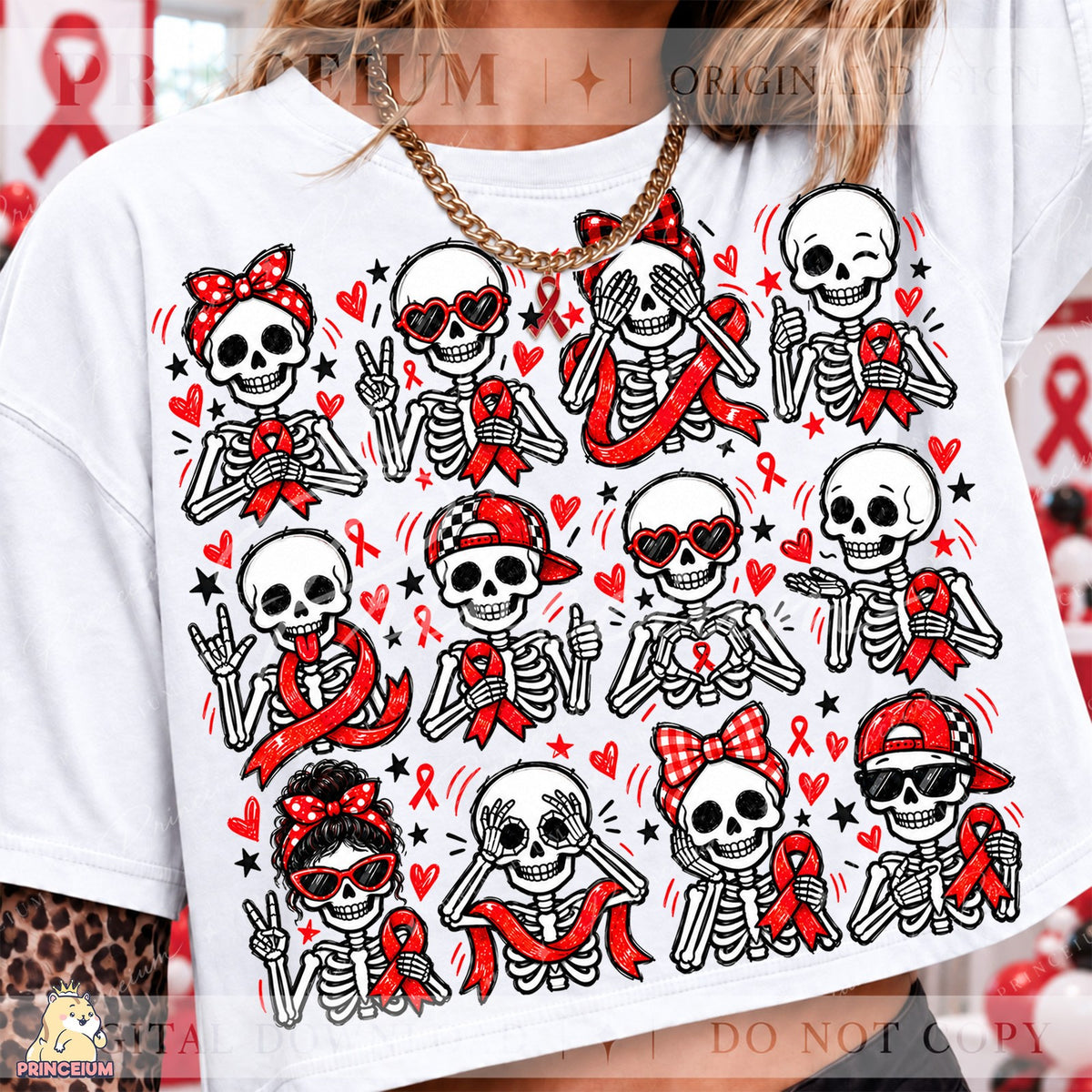 Red Ribbon Skeleton Squad