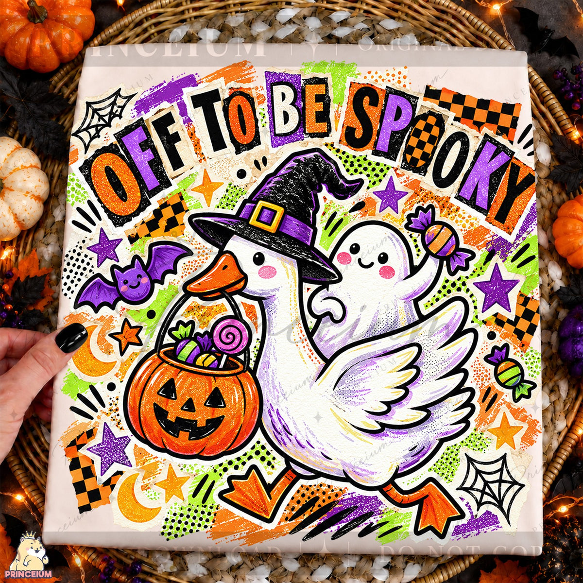 Off To Be Spooky Goose