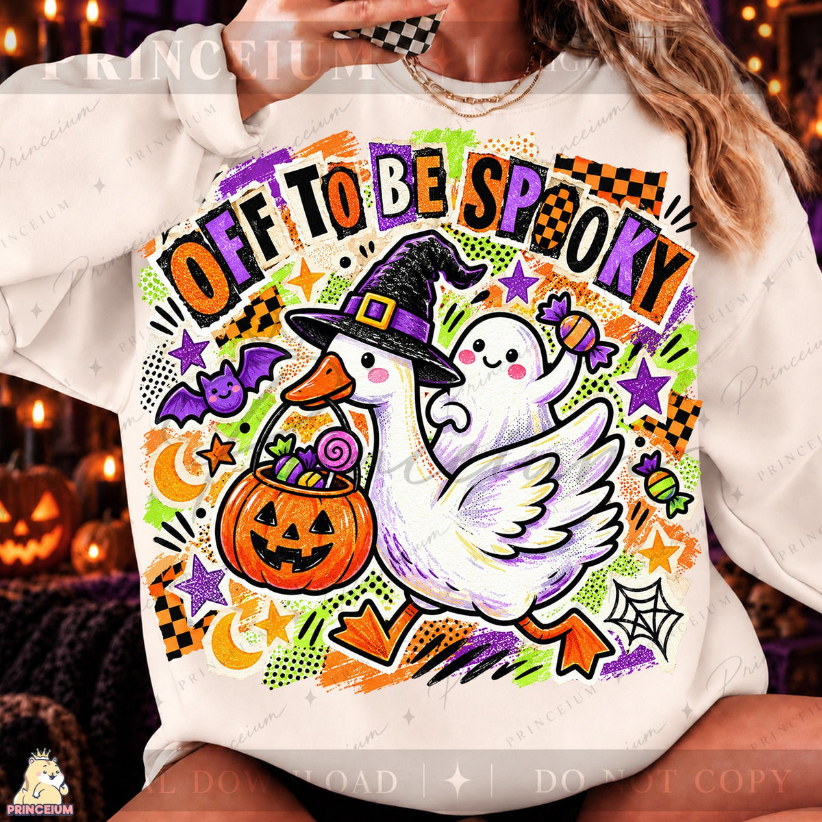Off To Be Spooky Goose