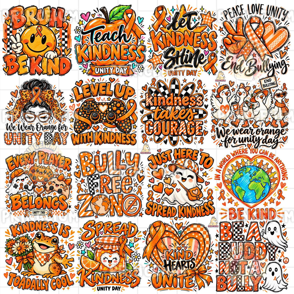 Bruh Be Kind & Teach Kindness Unity Day Bundle
