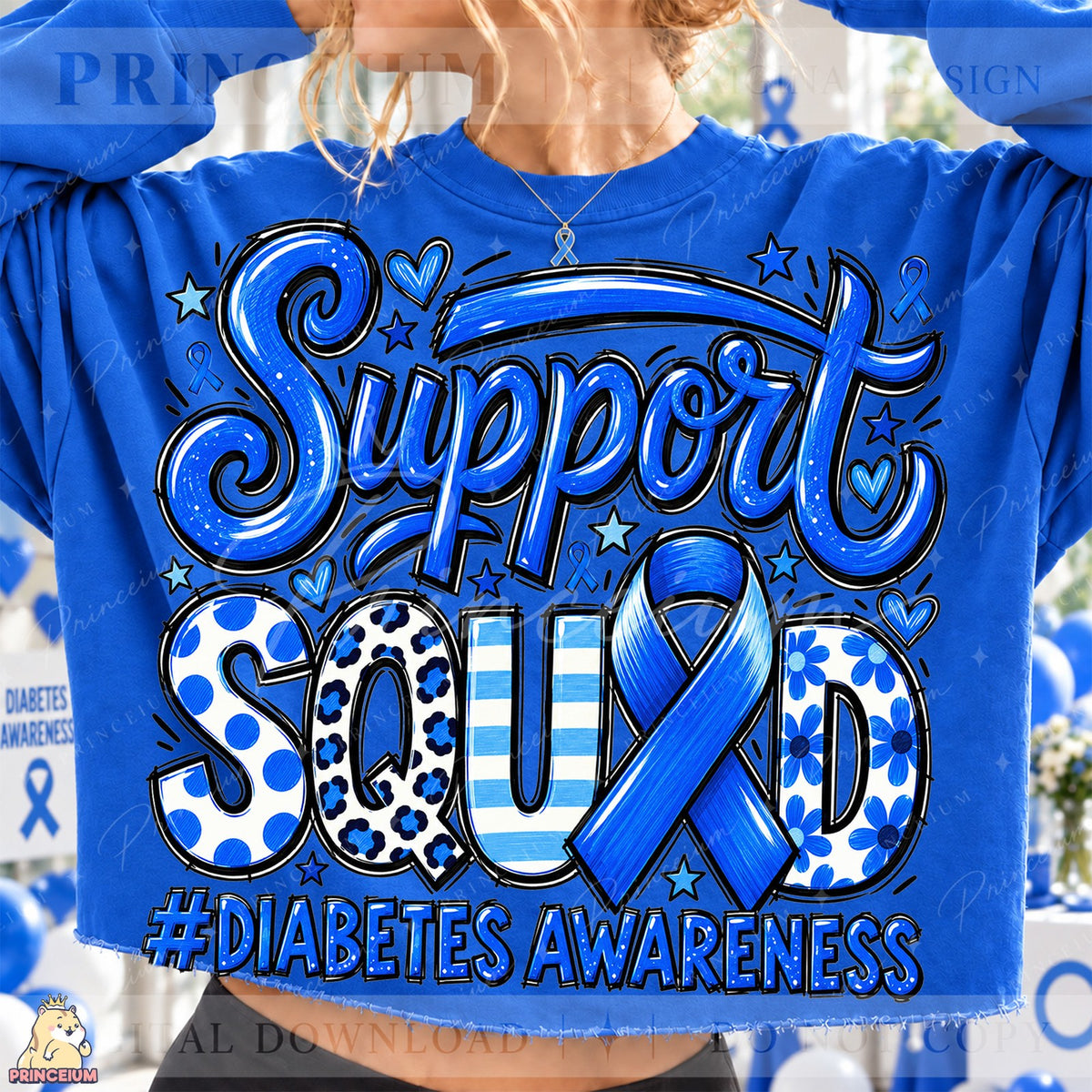 Faith Over Fear & Support Squad Diabetes Awareness Bundle