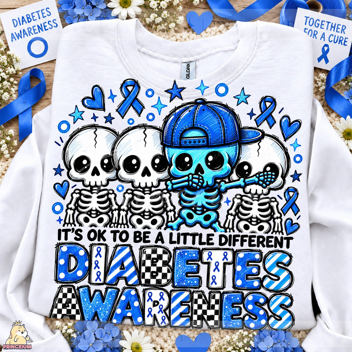 Faith Over Fear & Support Squad Diabetes Awareness Bundle