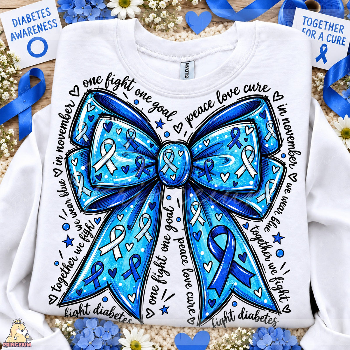 Faith Over Fear & Support Squad Diabetes Awareness Bundle