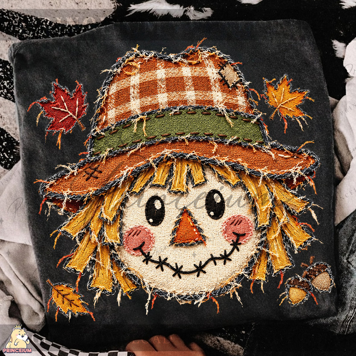 Cozy Autumn Scarecrow