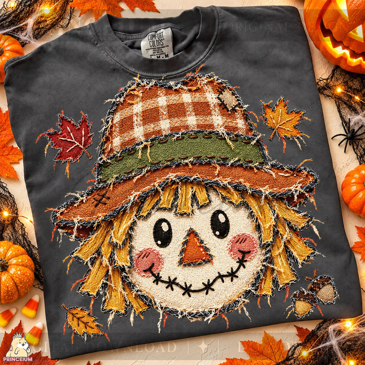 Cozy Autumn Scarecrow