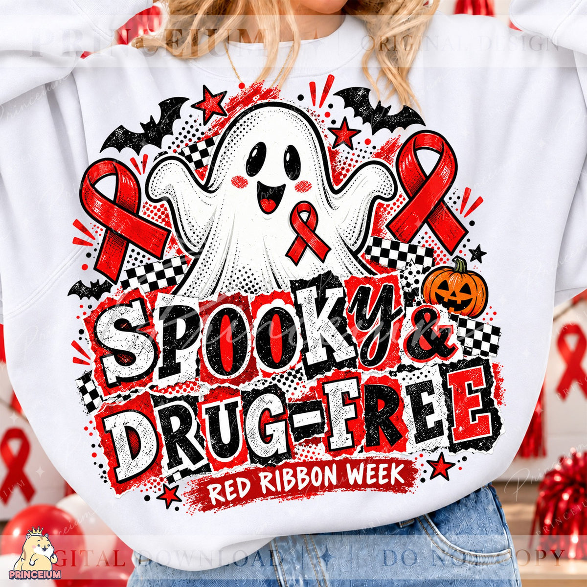Spooky & Drug-Free Ghost
