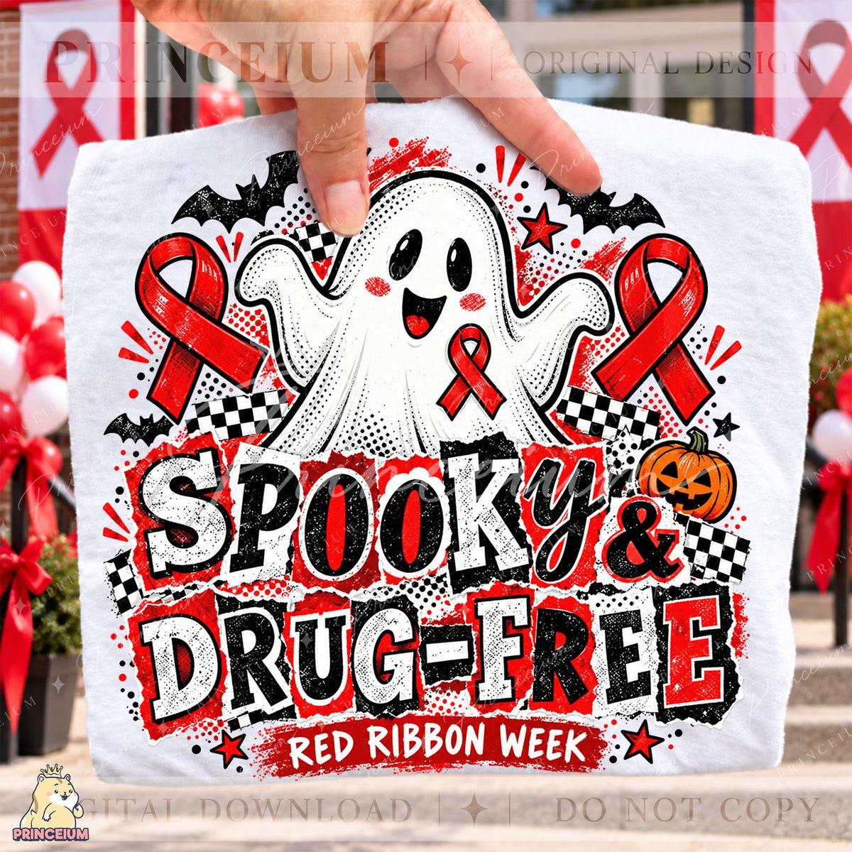 Spooky & Drug-Free Ghost