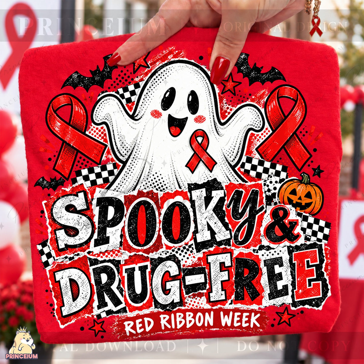 Spooky & Drug-Free Ghost