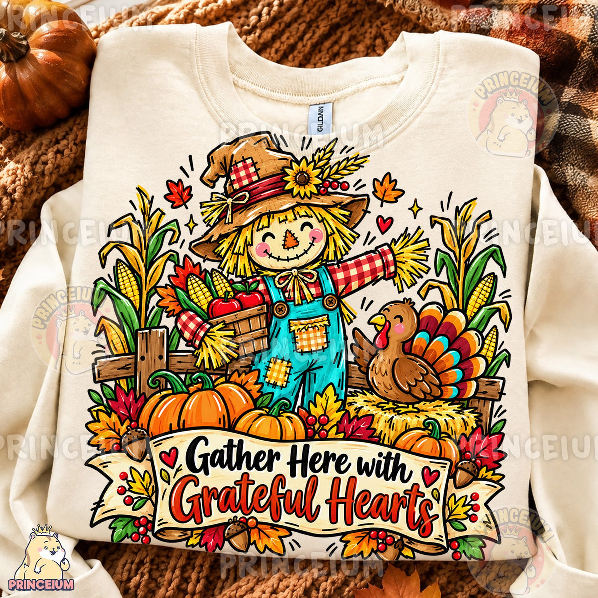 Grateful Hearts Scarecrow Harvest