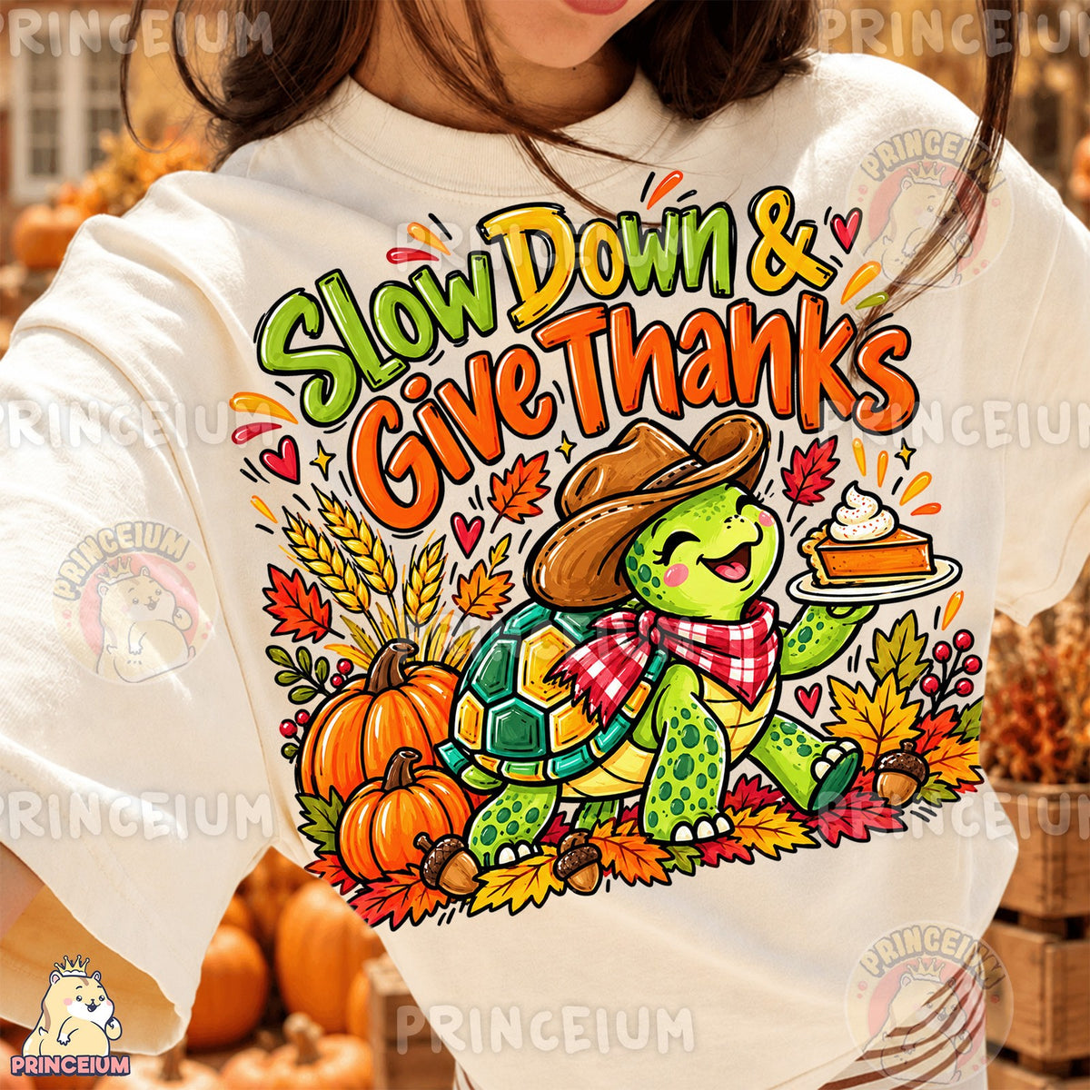 Slow Down & Give Thanks Turtle