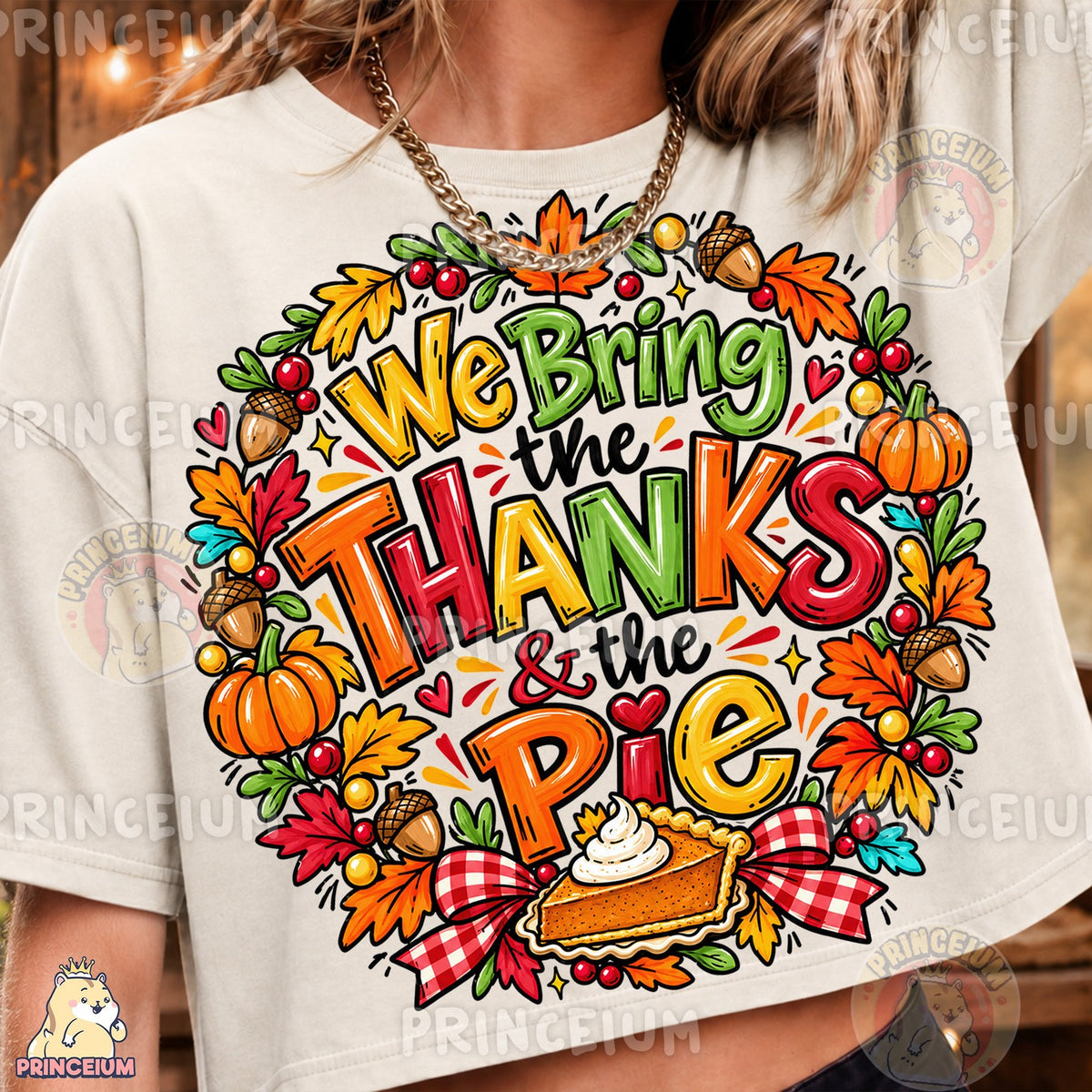 Thanks & Pie Autumn Wreath
