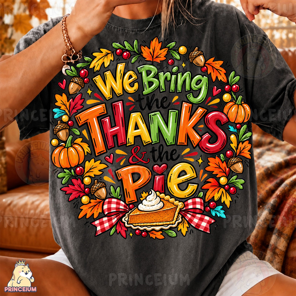 Thanks & Pie Autumn Wreath