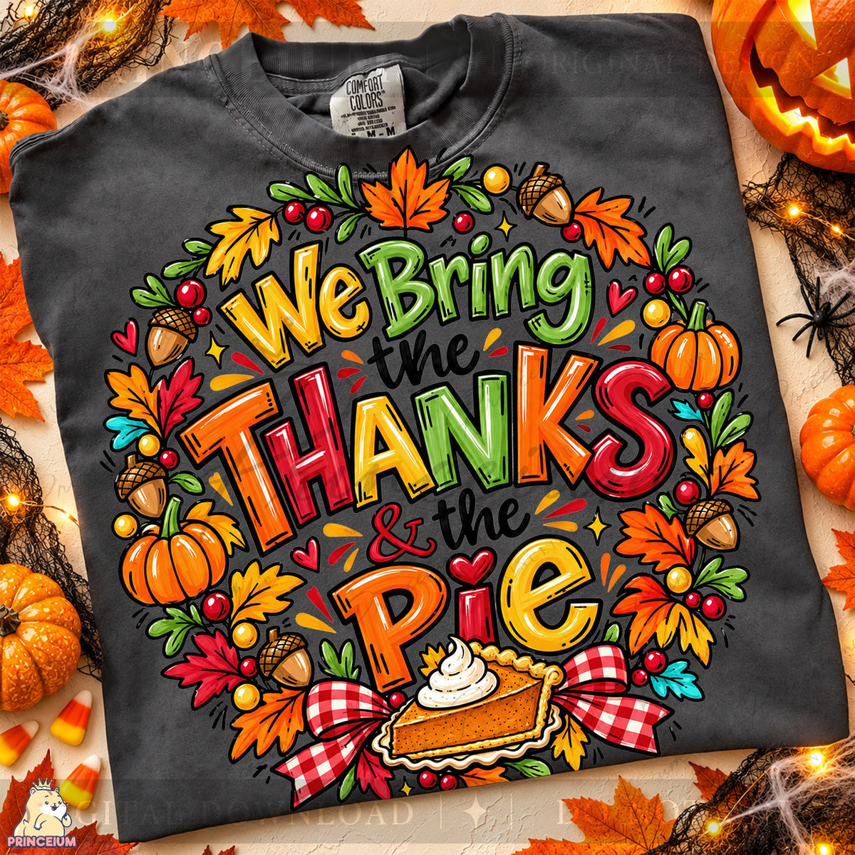 Thanks & Pie Autumn Wreath