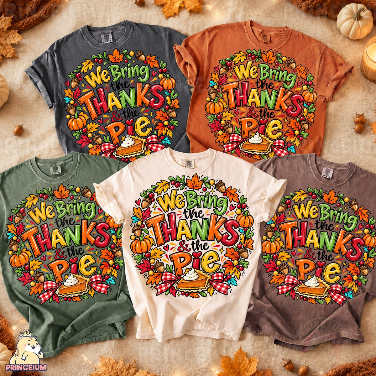 Thanks & Pie Autumn Wreath