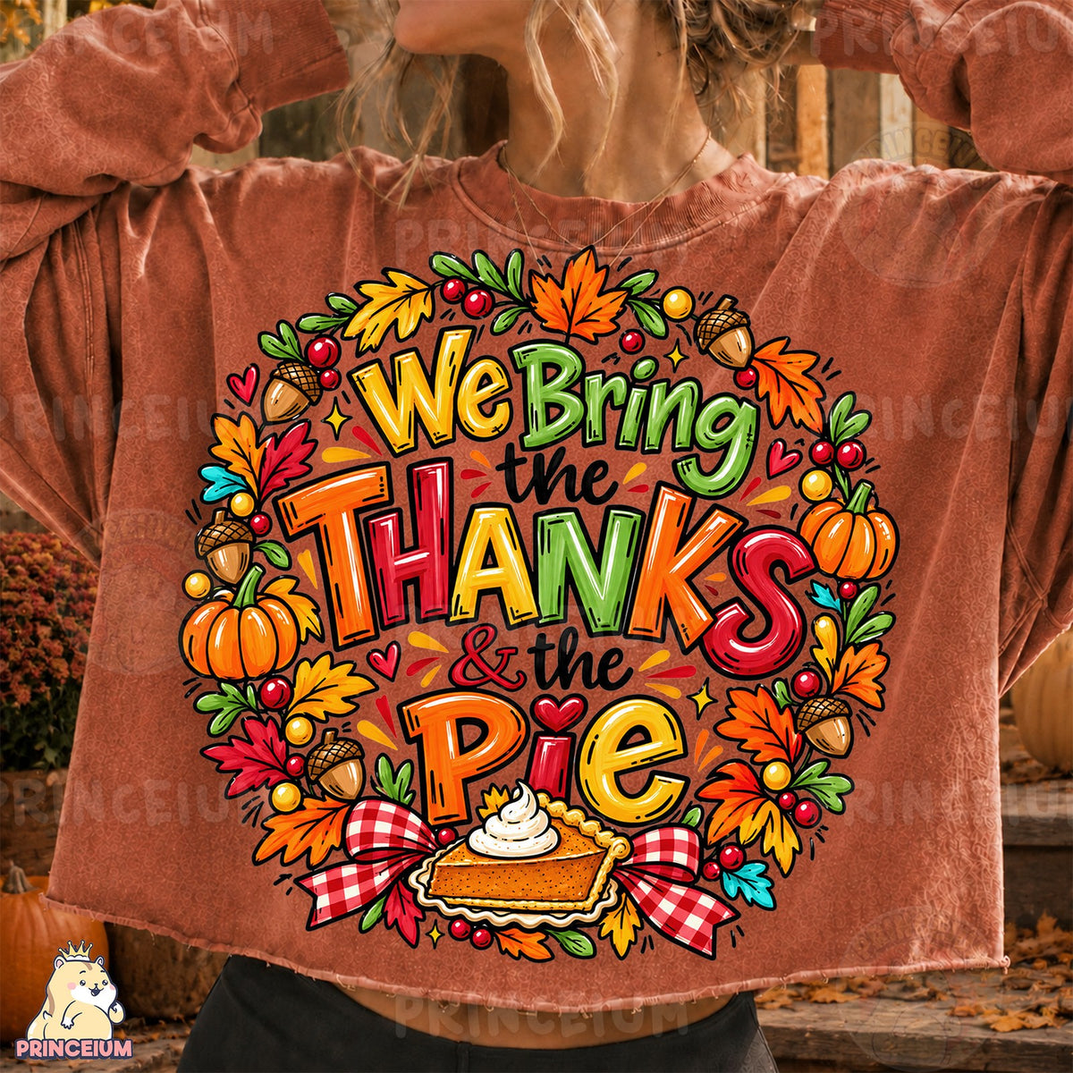 Thanks & Pie Autumn Wreath