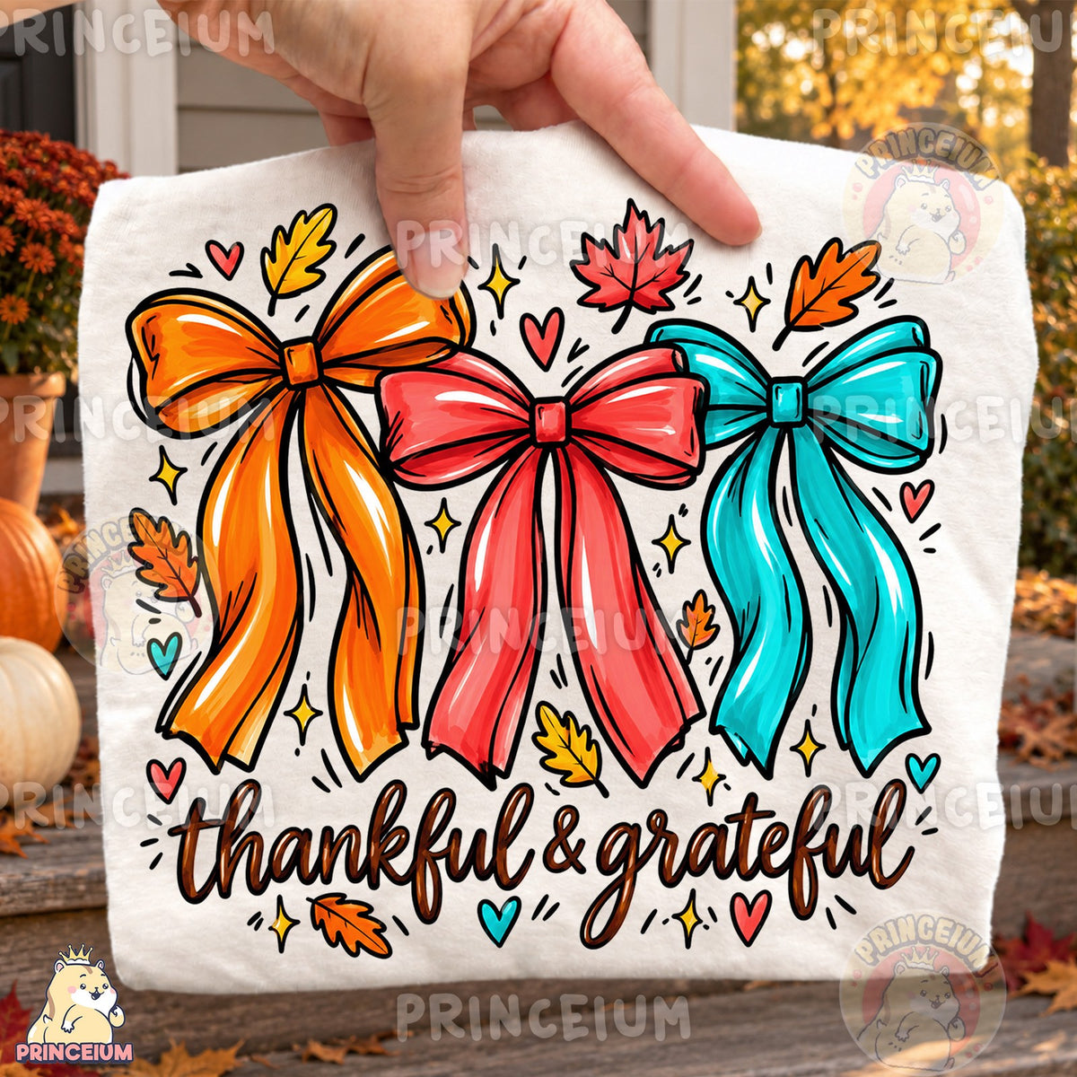 Thankful & Grateful Fall Bows