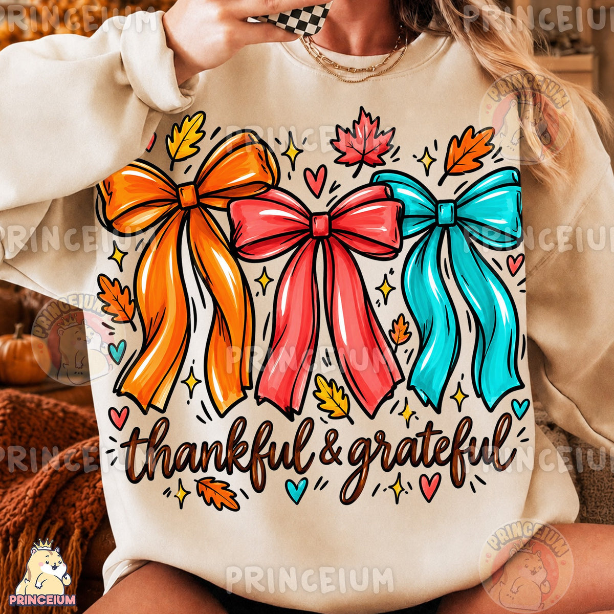 Thankful & Grateful Fall Bows