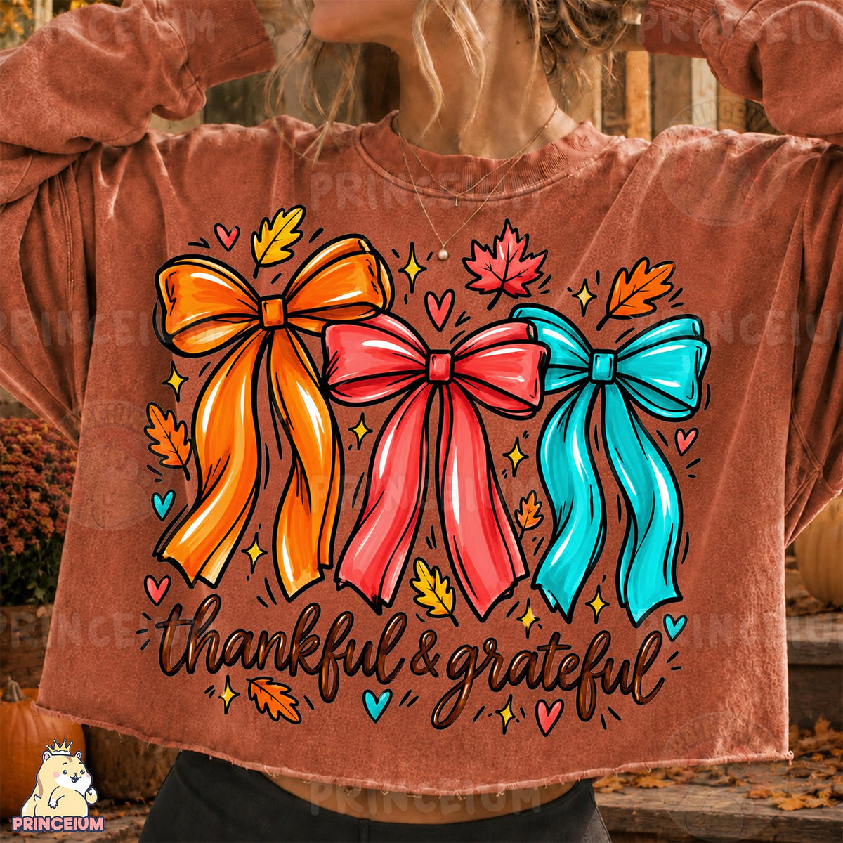 Thankful & Grateful Fall Bows