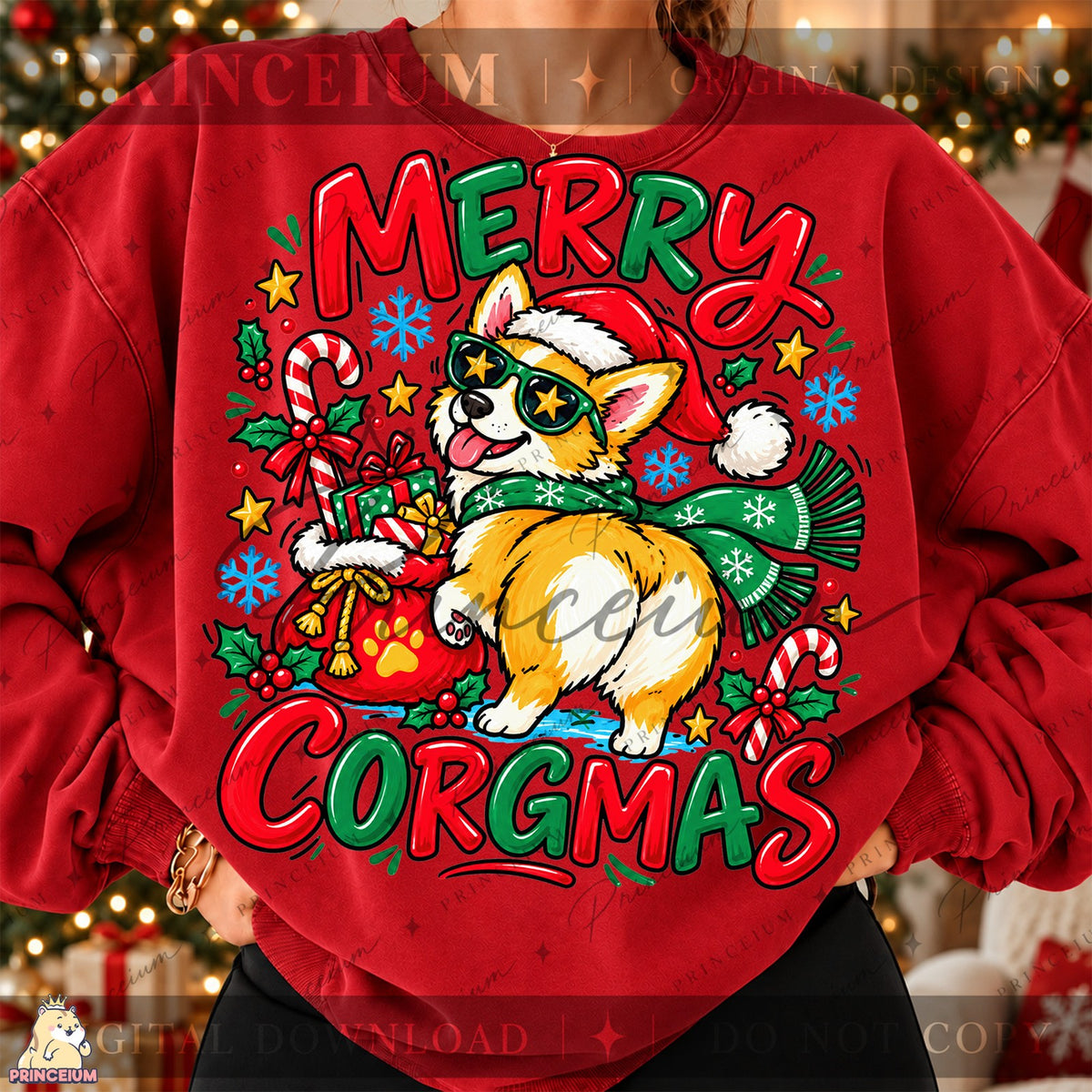 Merry Corgmas Corgi
