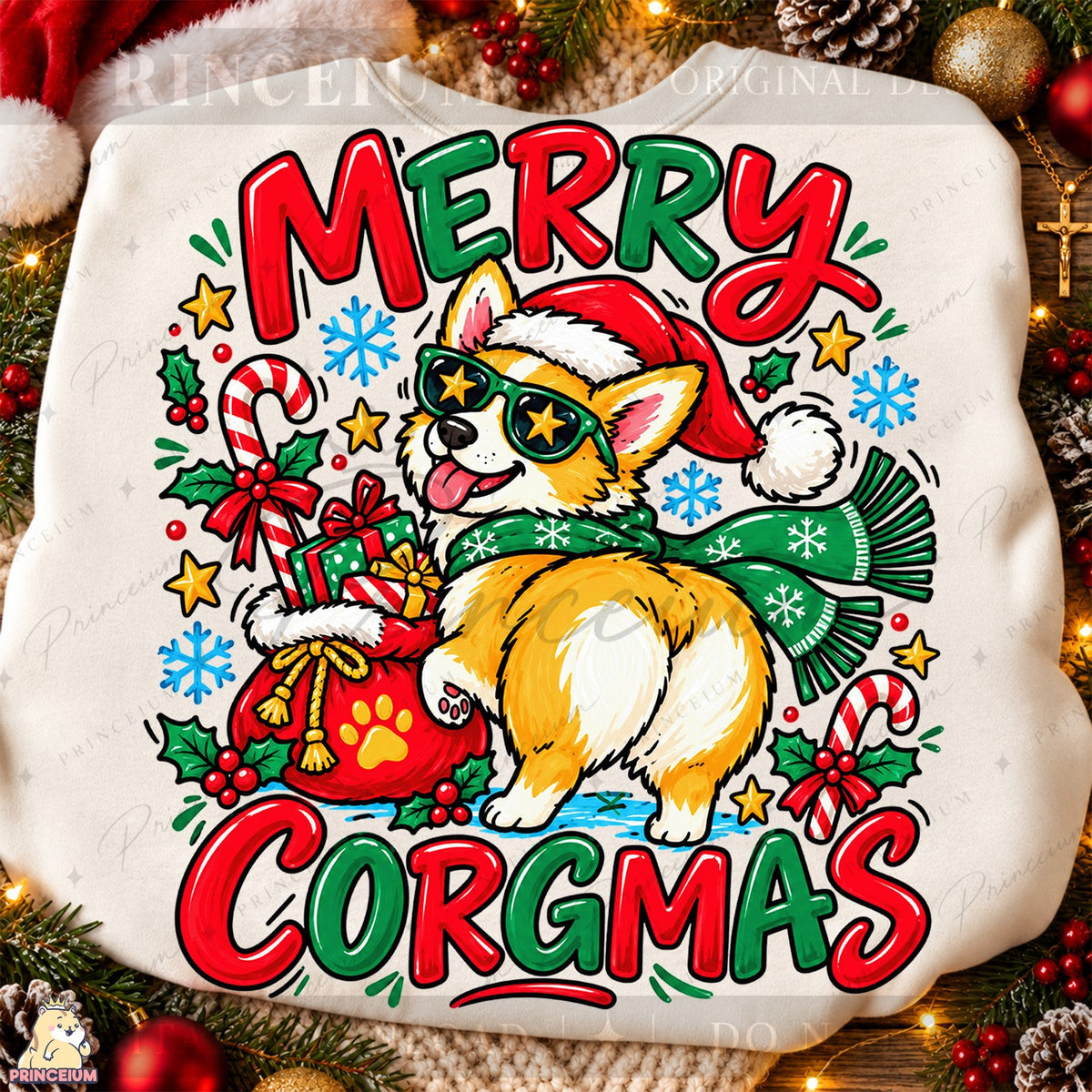 Merry Corgmas Corgi