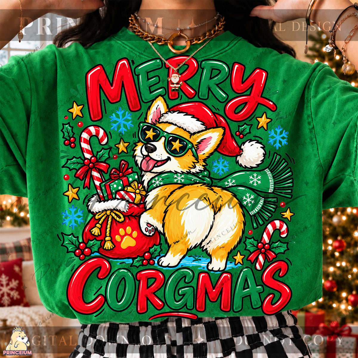 Merry Corgmas Corgi