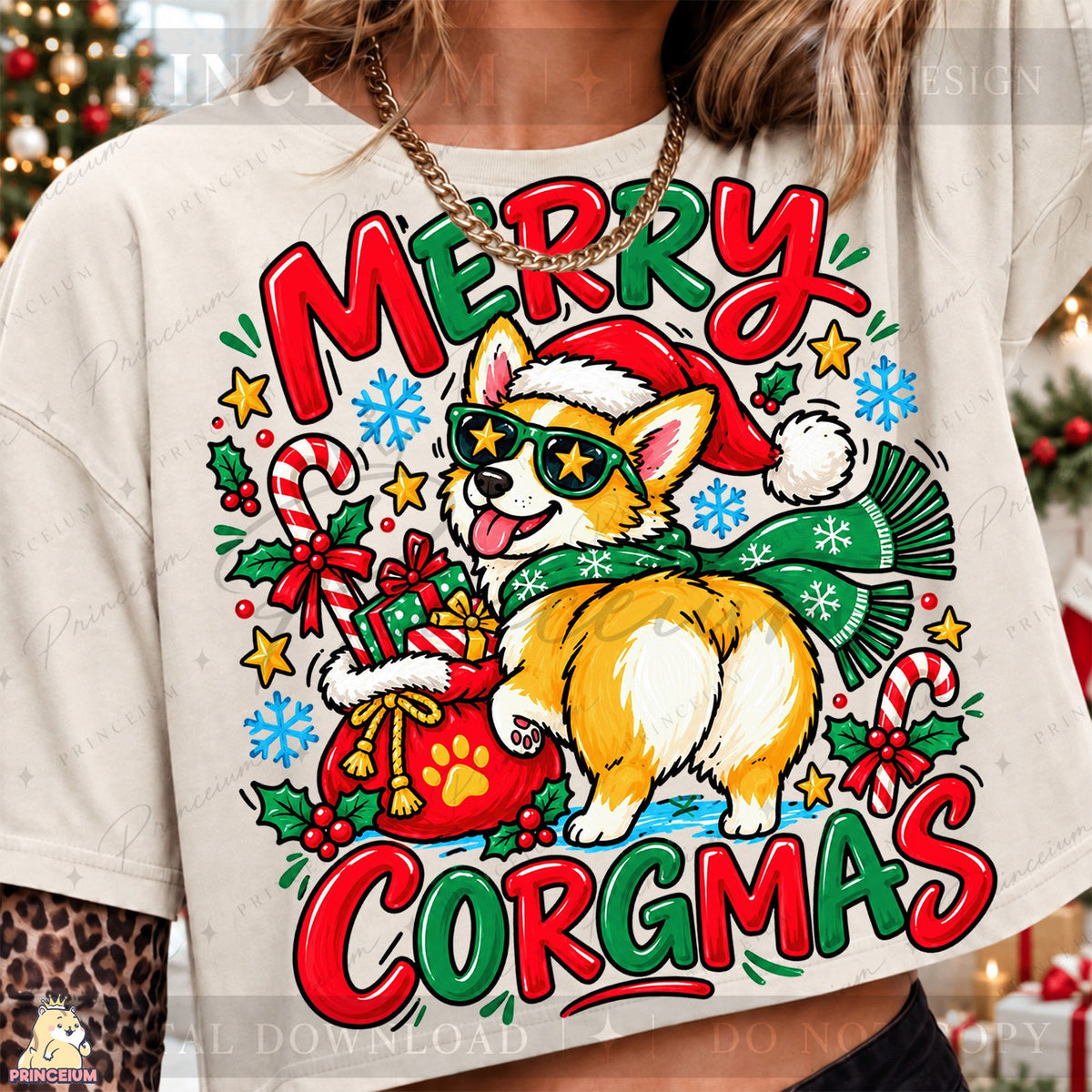 Merry Corgmas Corgi