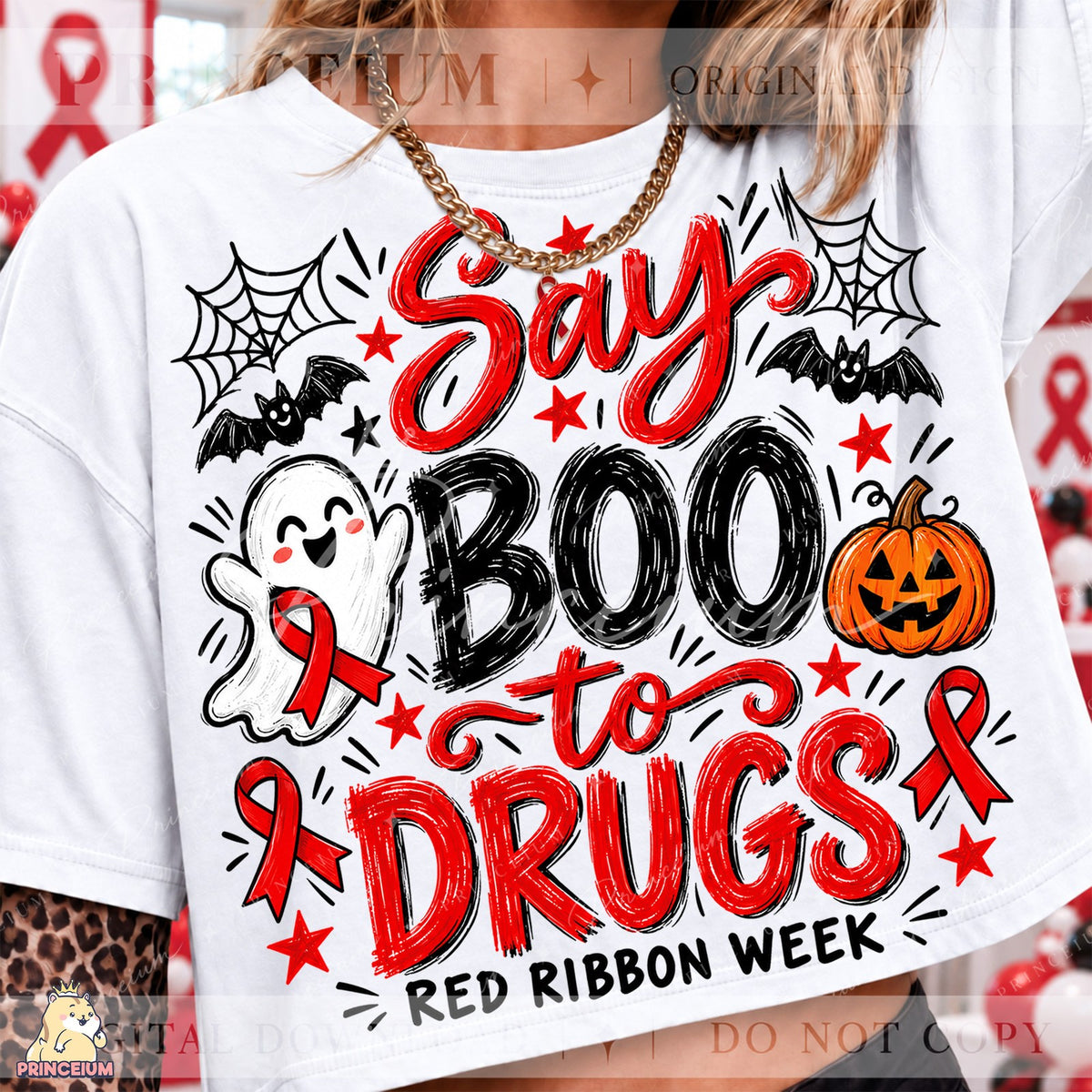 Say Boo to Drugs Red Ribbon Week