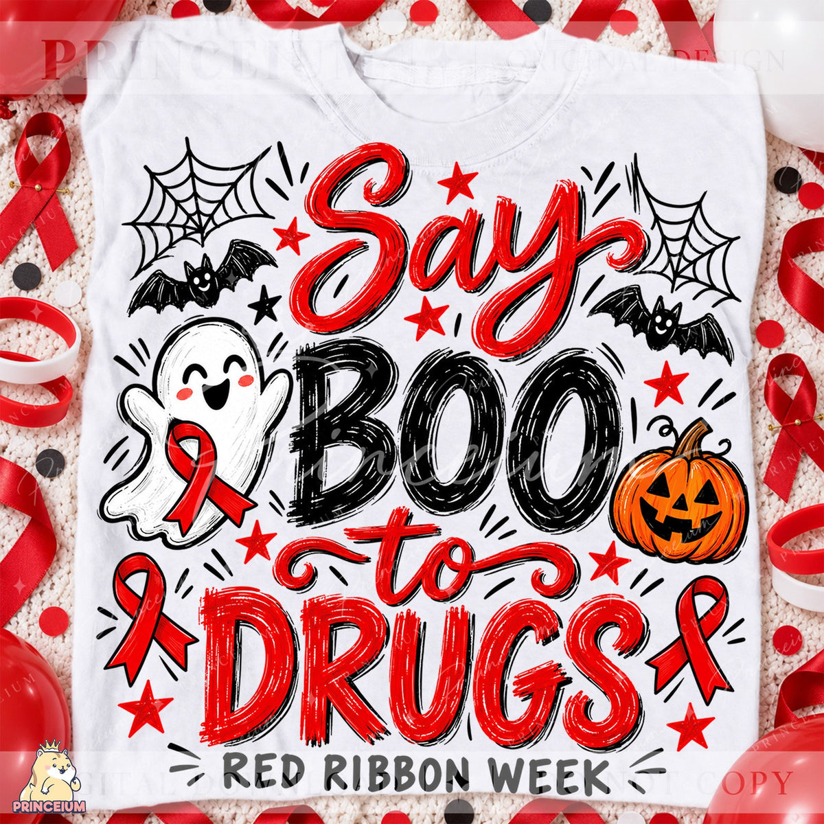 Say Boo to Drugs Red Ribbon Week