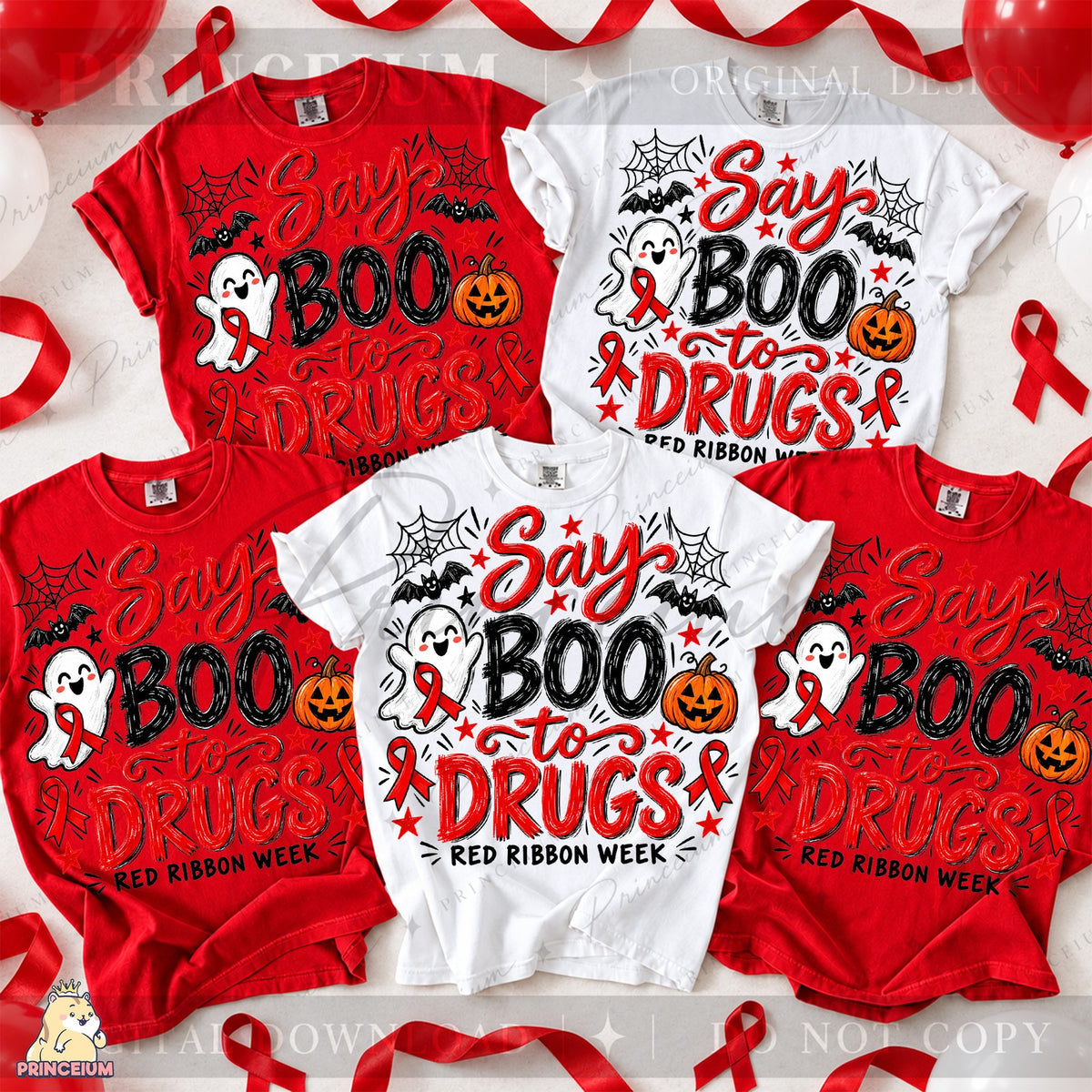 Say Boo to Drugs Red Ribbon Week