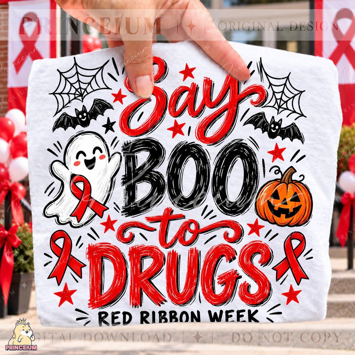 Say Boo to Drugs Red Ribbon Week