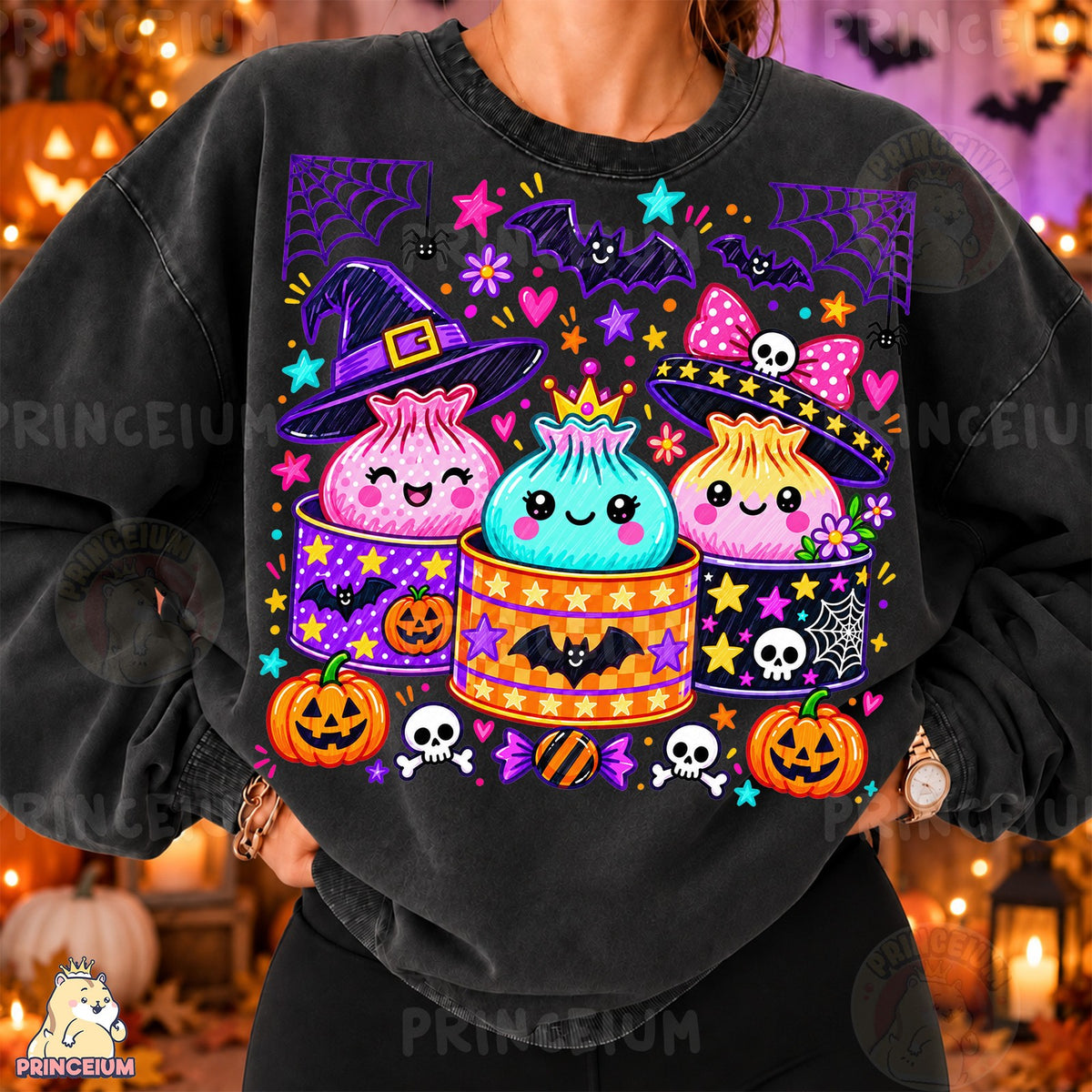 Spooky Dumpling Friends