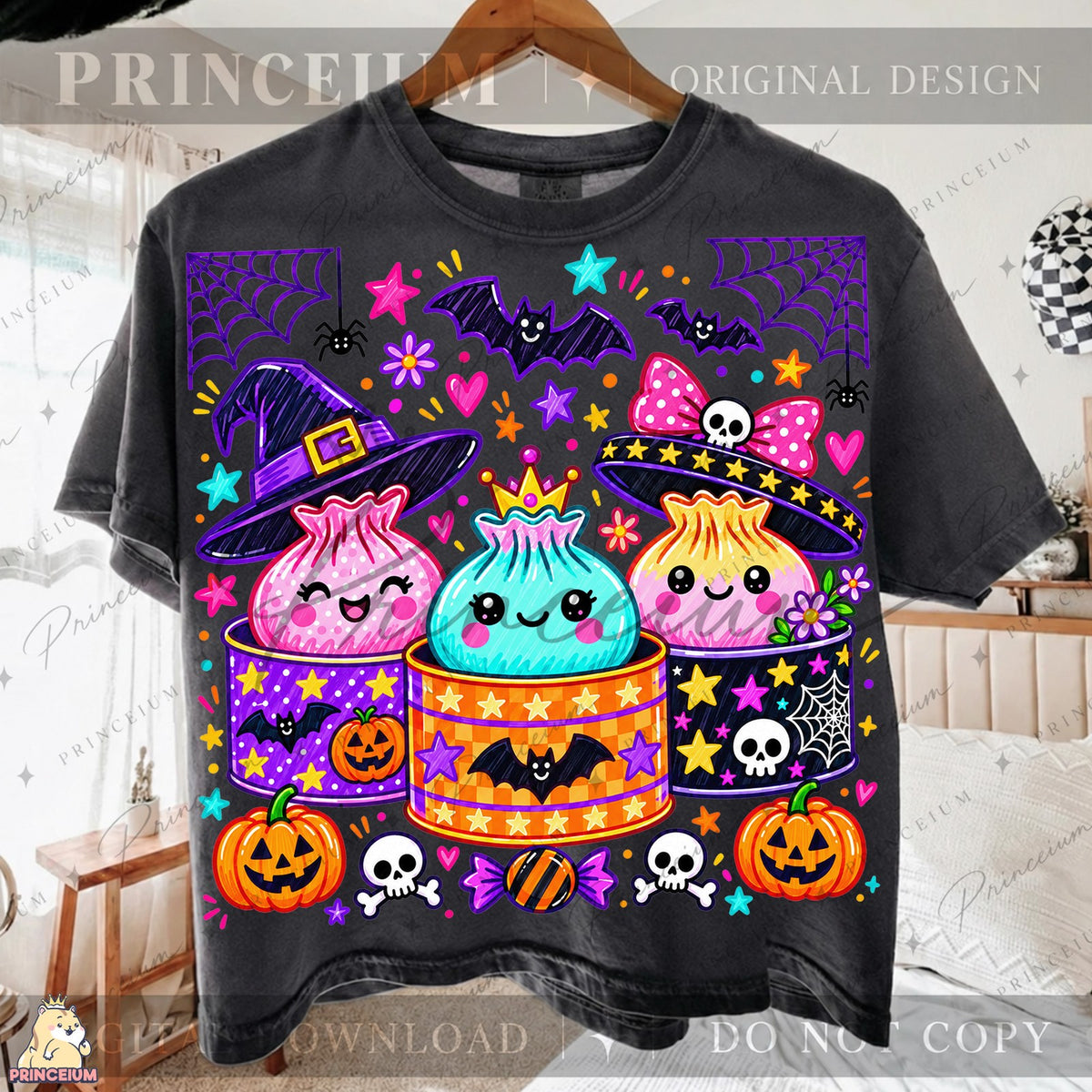 Spooky Dumpling Friends