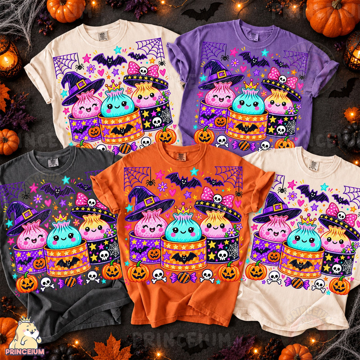Spooky Dumpling Friends