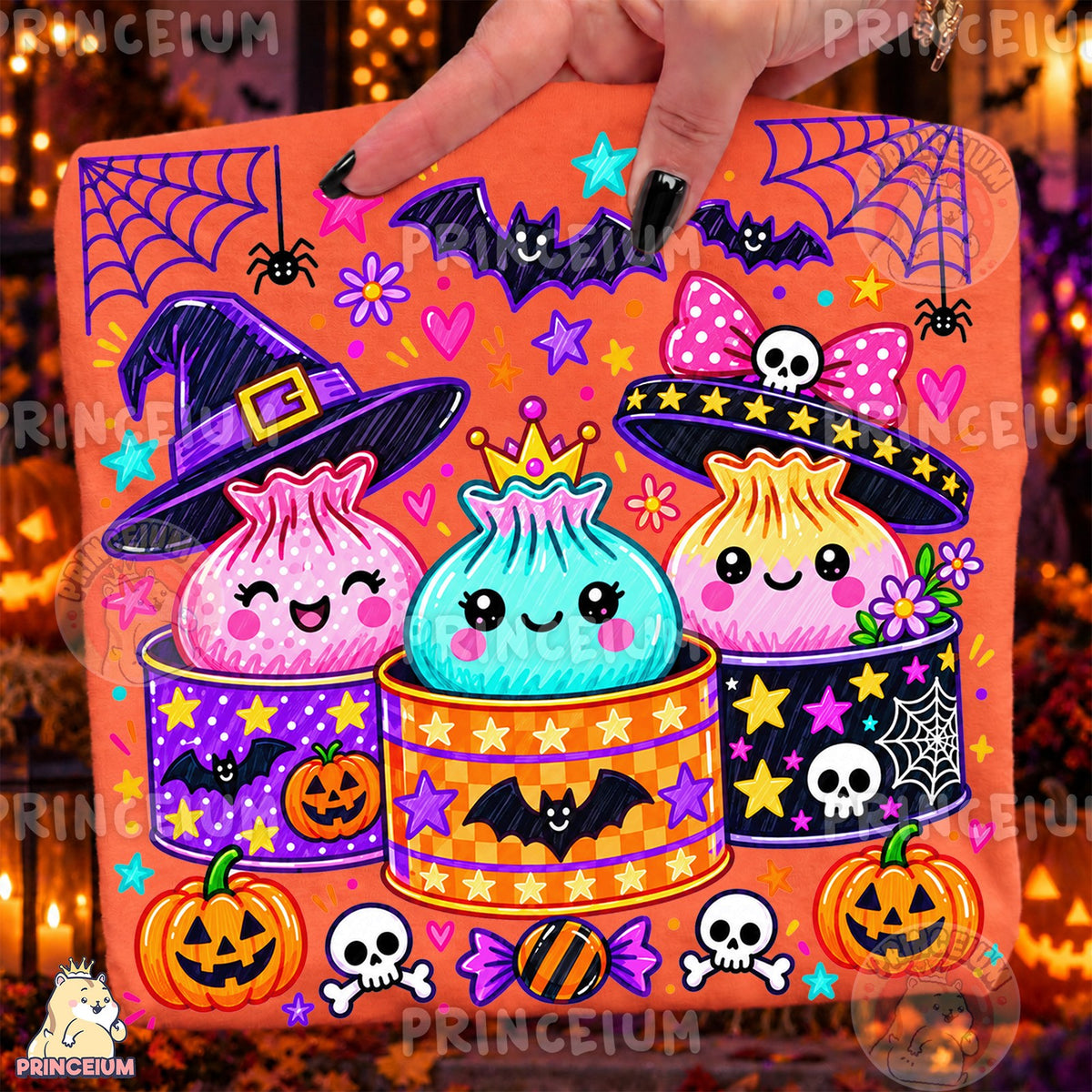 Spooky Dumpling Friends